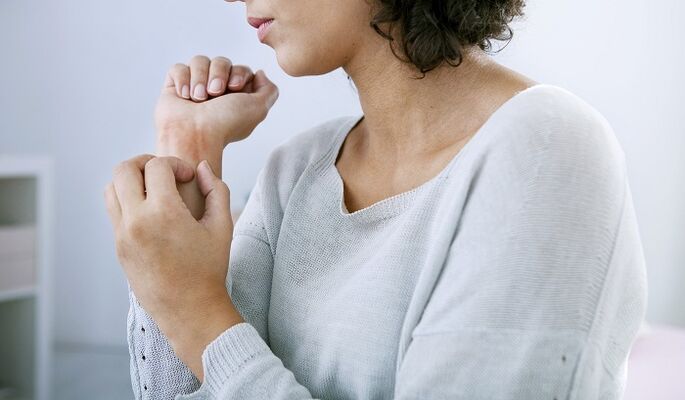 Itching from diet failure in psoriasis